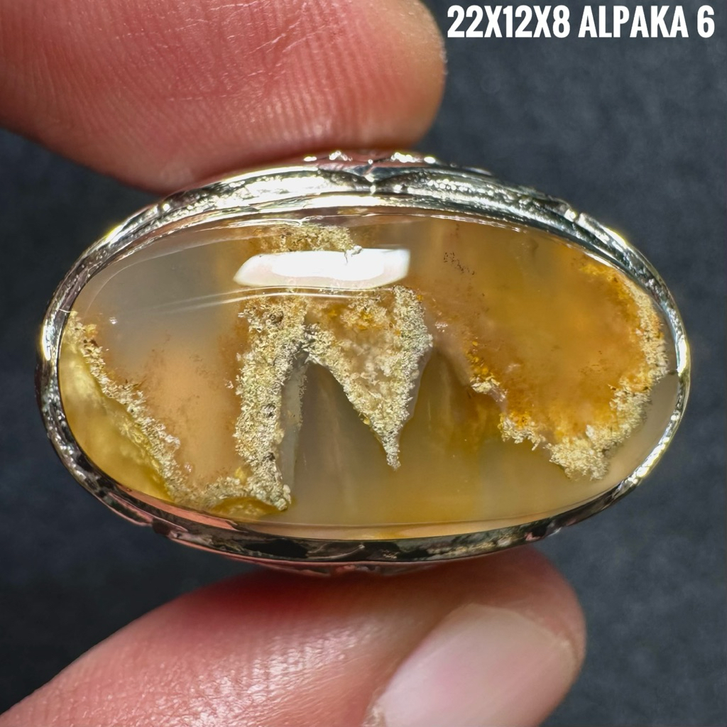 Cincin Batu Akik Natural Lafadz Allah