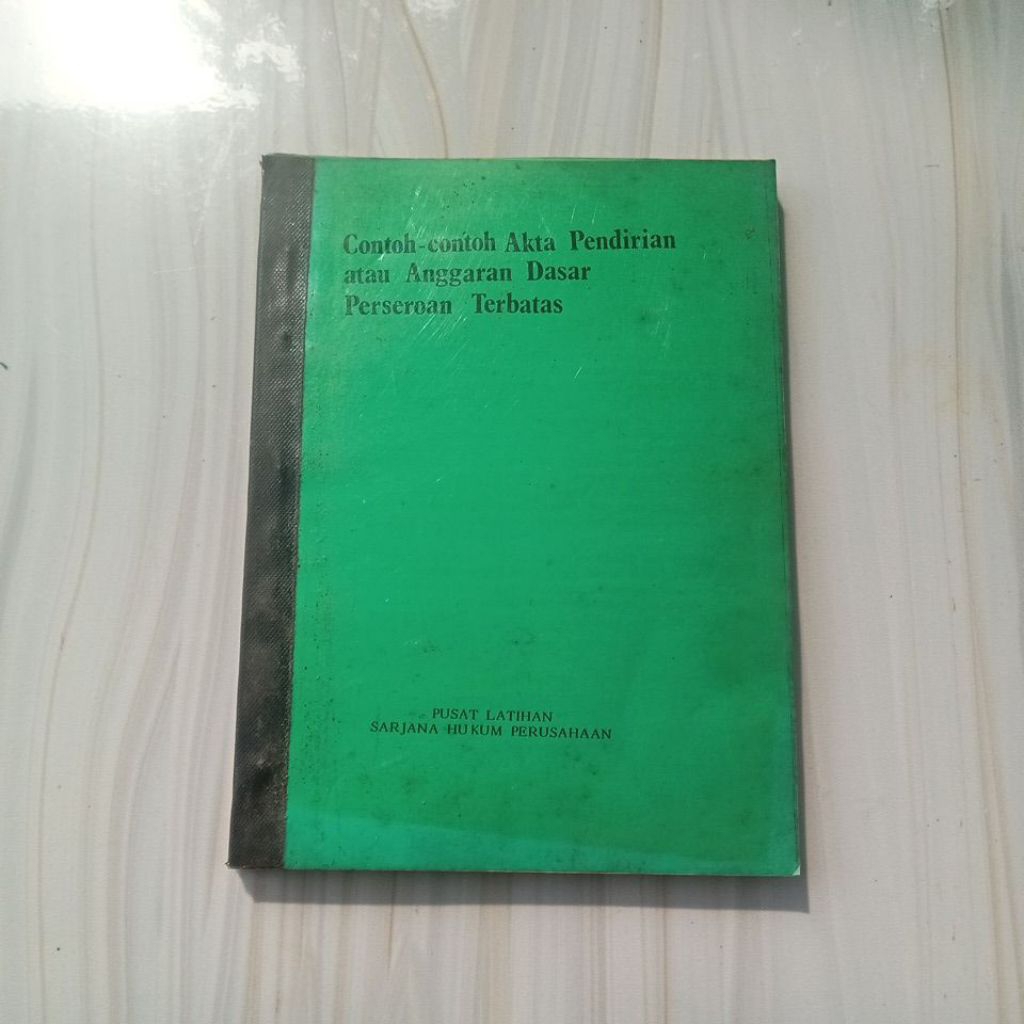contoh contoh akta pendirian atau anggaran dasar perseroan terbatas