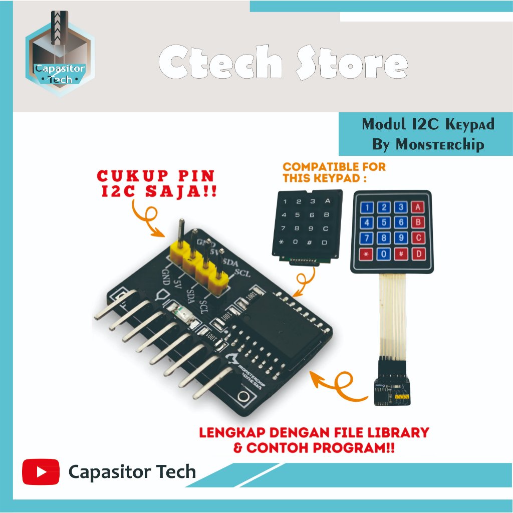 Harga i2c keypad Terbaru Jul 2026 | BigGo Indonesia
