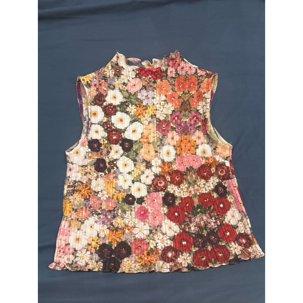 pleatsssi sorbey top