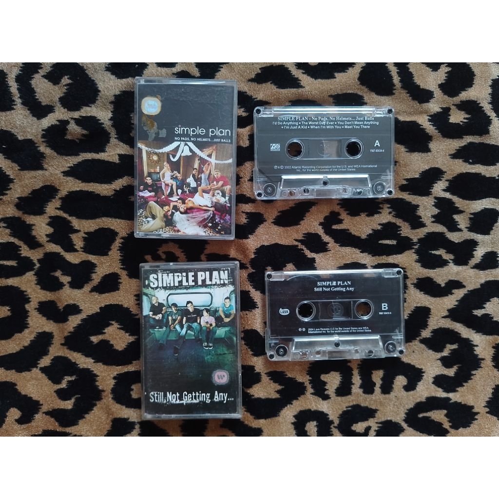 Paket kaset pita Simple Plan