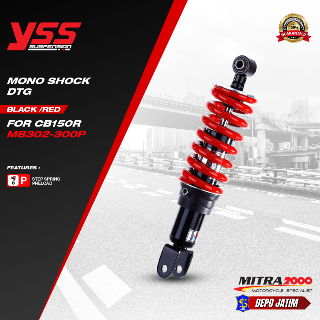 YSS Mono Shock for CB 150R (DTG / MD)
