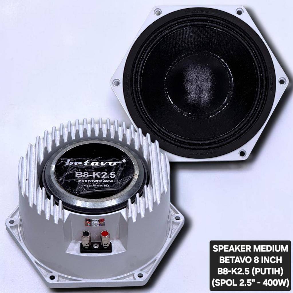 Speaker Medium Betavo 8 Inch B8-K2.5 / Middle Mid Range 8" B8K2.5 Midrange