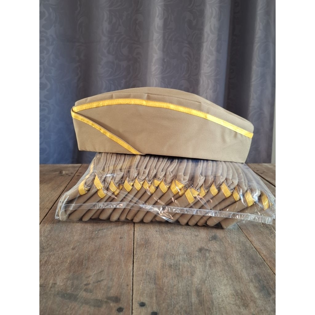 TOPI MUTZ PNS PRIA WANITA 20 PCS / 1 KODI pita kuning