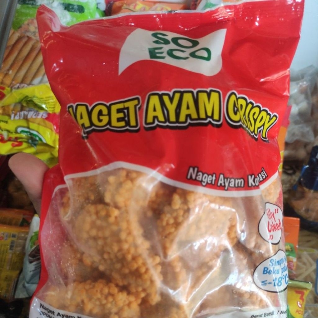 So Eco Nugget Crispy 450gram / Nugget Ayam Crunchy So Eco / Nugget So Eco crispy