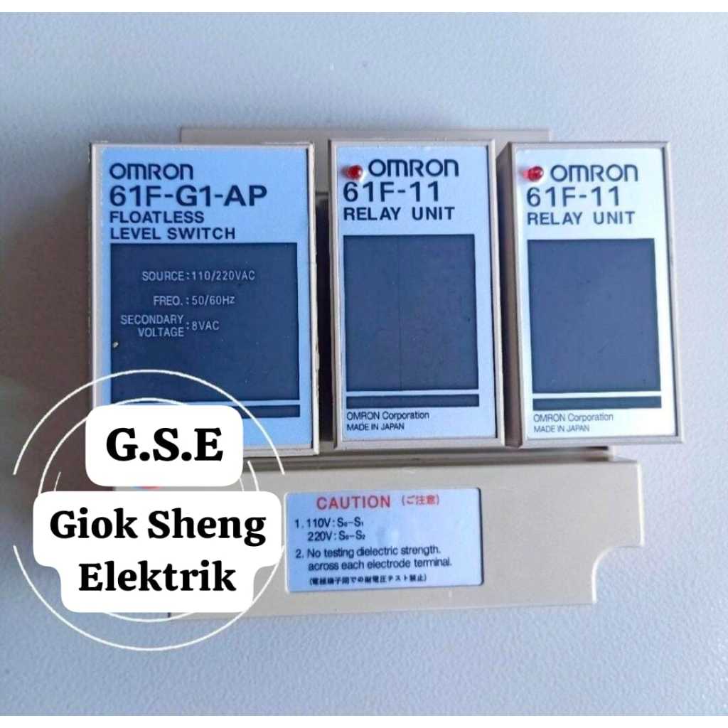 WLC OMRON 61F-G-AP RELAY / 61F-11SWITCH 61F-G1AP