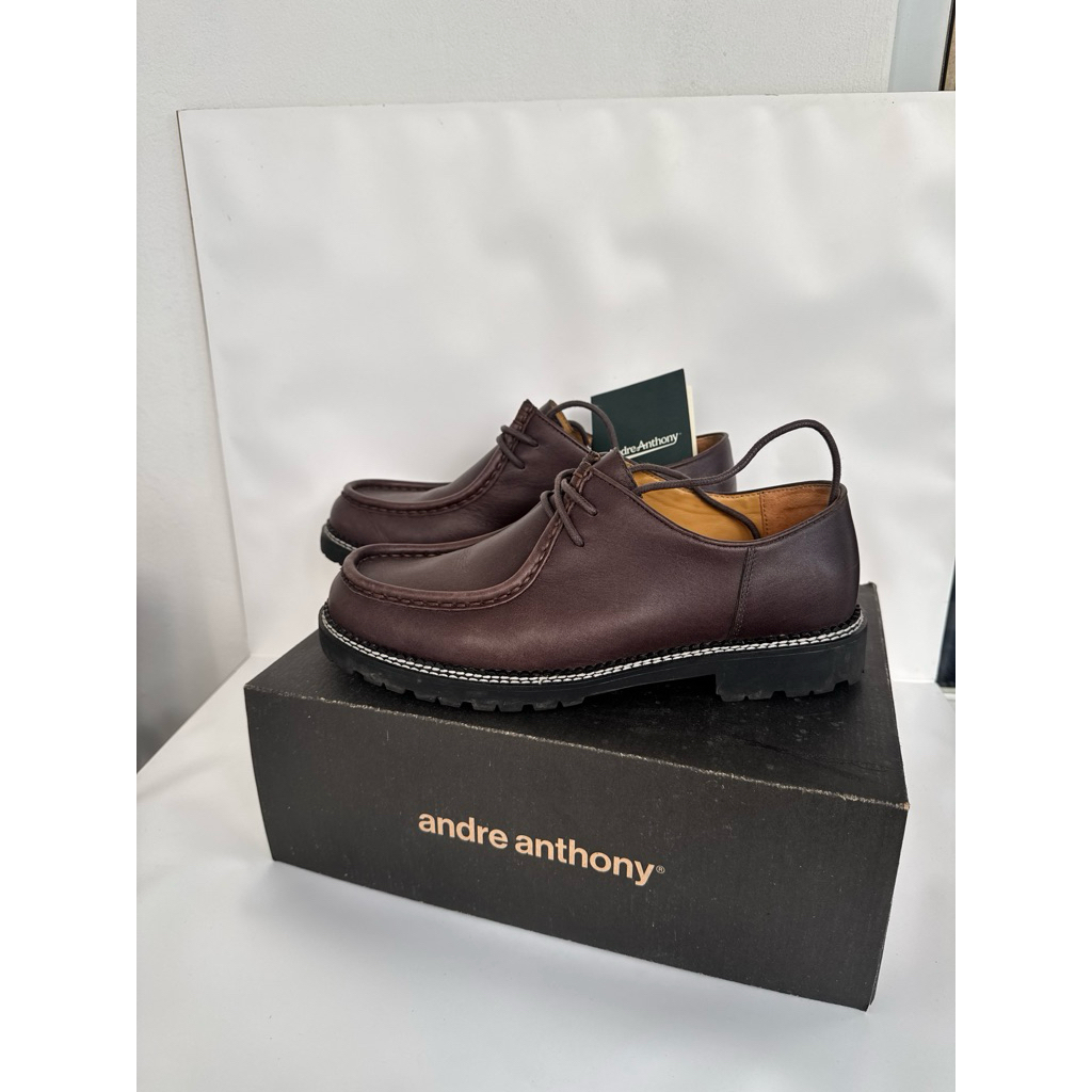 Sepatu Andre Anthony Dan Derby Moc Toe bukan clarks paraboot docmart timberland