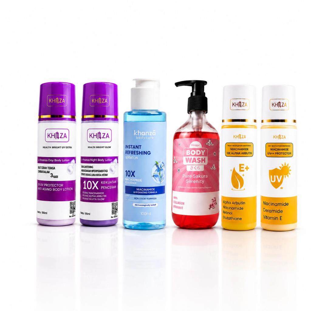 READY LN KHANZA LOTION ALL VARIAN PRODUK || LOTION KUNING DAY & NIGHT | LOTION UNGU DAY & NIGHT | SA