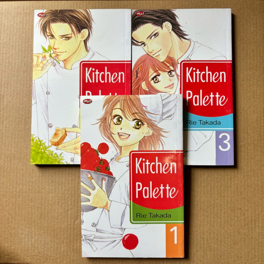 Komik Kitchen Palate by Rie Takada Set Volume 1-3 Tamat/ Bekas Koleksi Pribadi