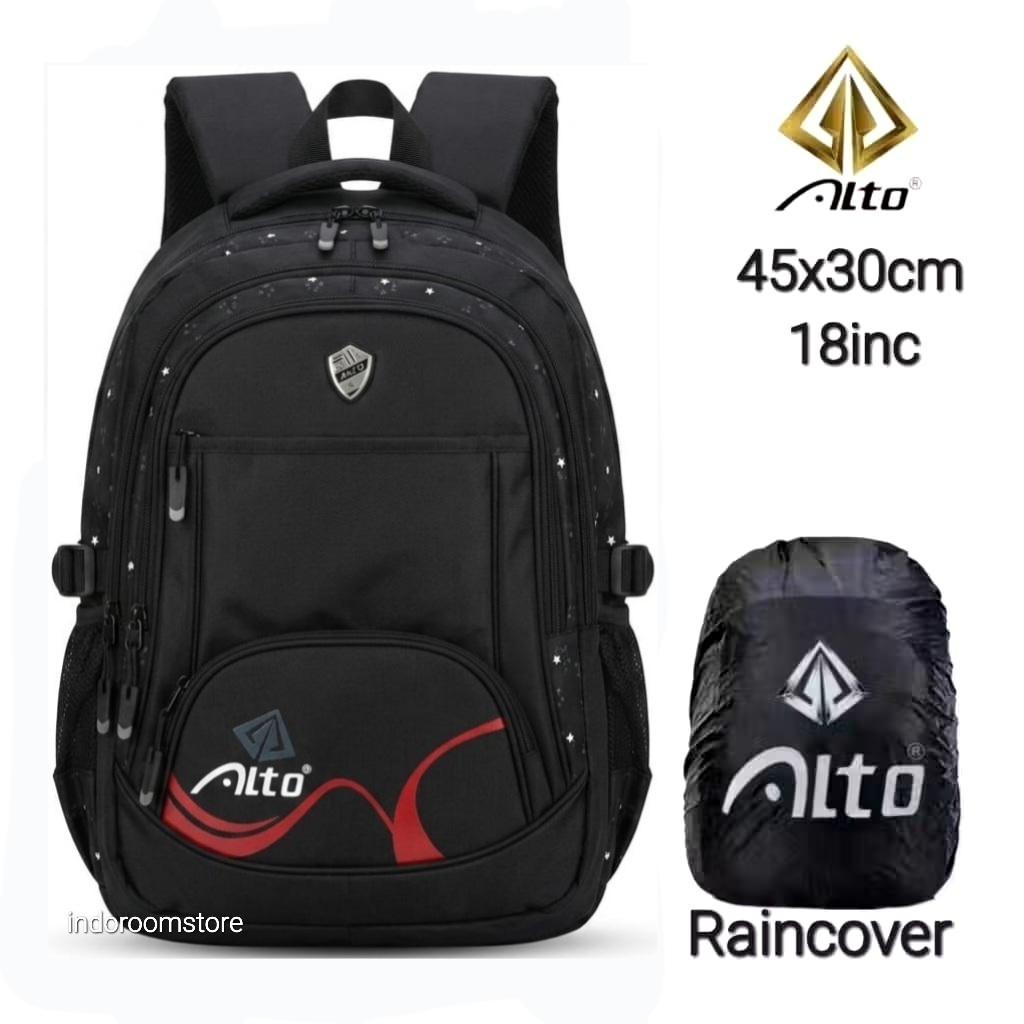 RANSEL Sekolah Anak Tas Ransel Sekolah Anak SD SMP SMA Gendong Punggung Backpack Hitam Anak SD SMP S