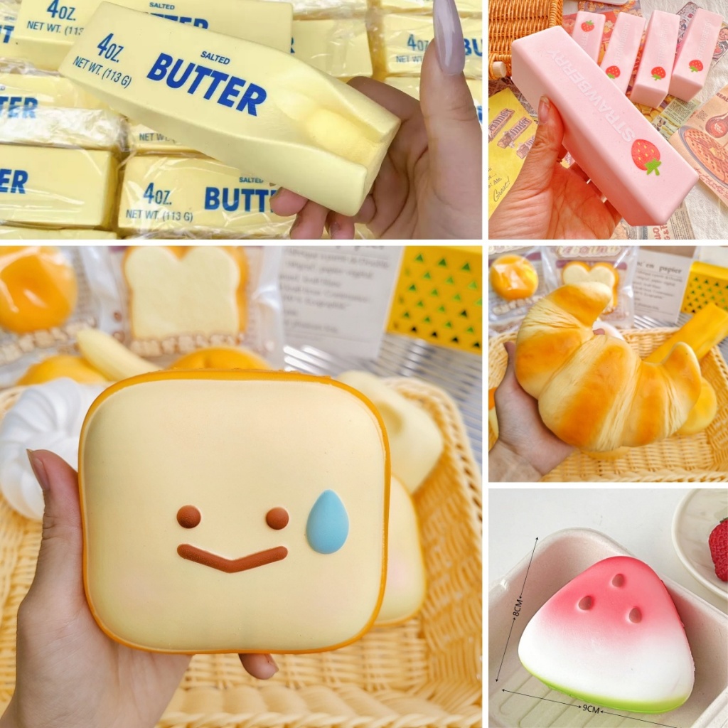 Simulasi Squishy Mainan Pereda Stress Anak Mini Soft Slow Toys Squishy Premium Hachimi Super Slow Ri