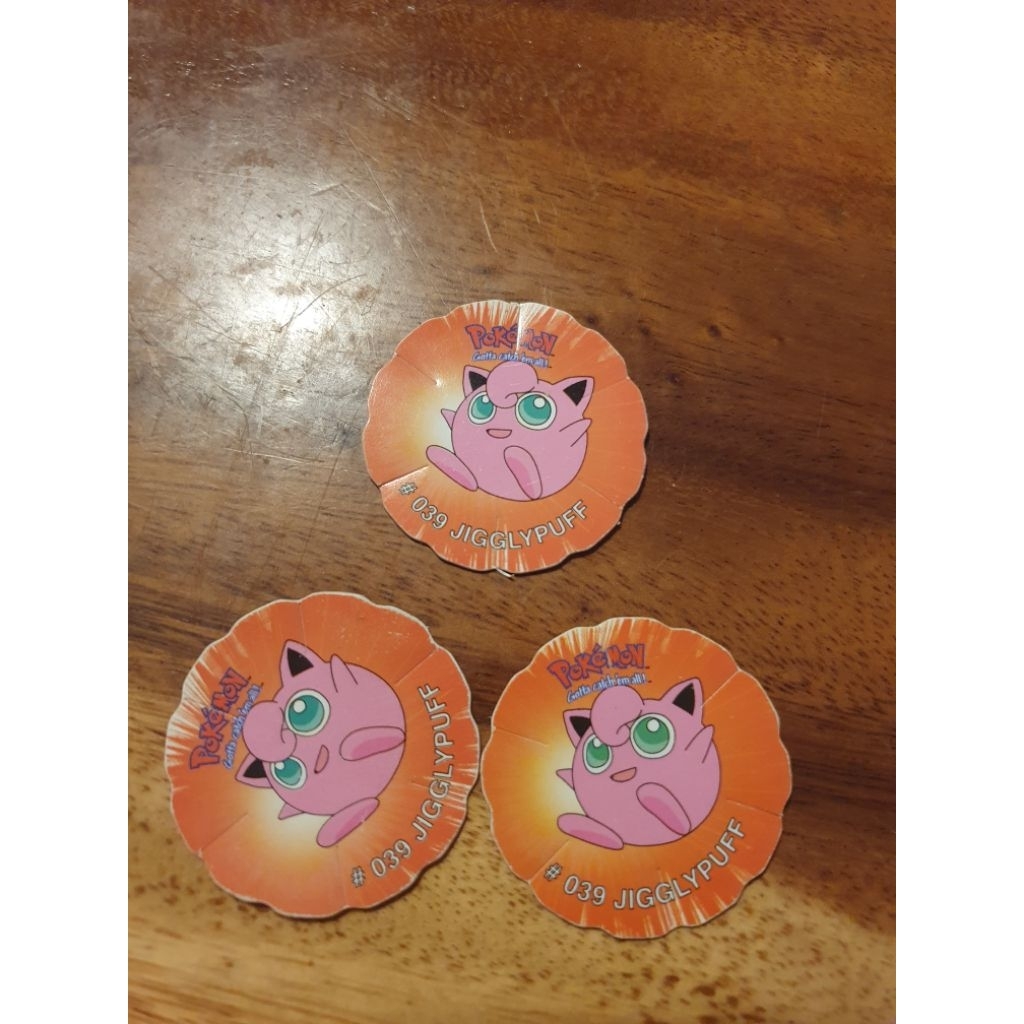 Tazos Smash Pokemon Jigglypuff