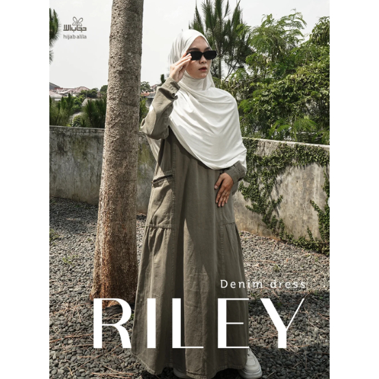 Gamis DENIM RILEY By Hijab Alila