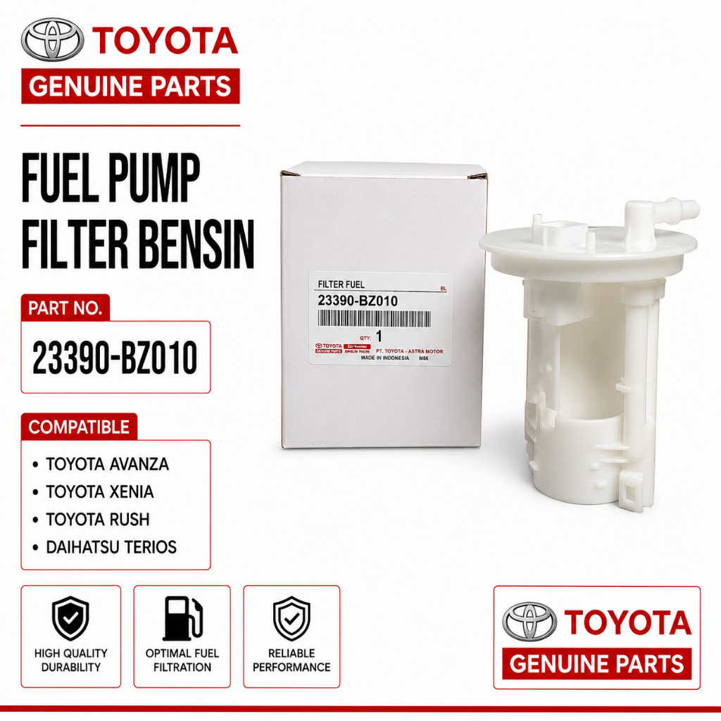 Rumah Fuel Pump Filter Bensin Avanza Xenia Rush Terios 23390-BZ010