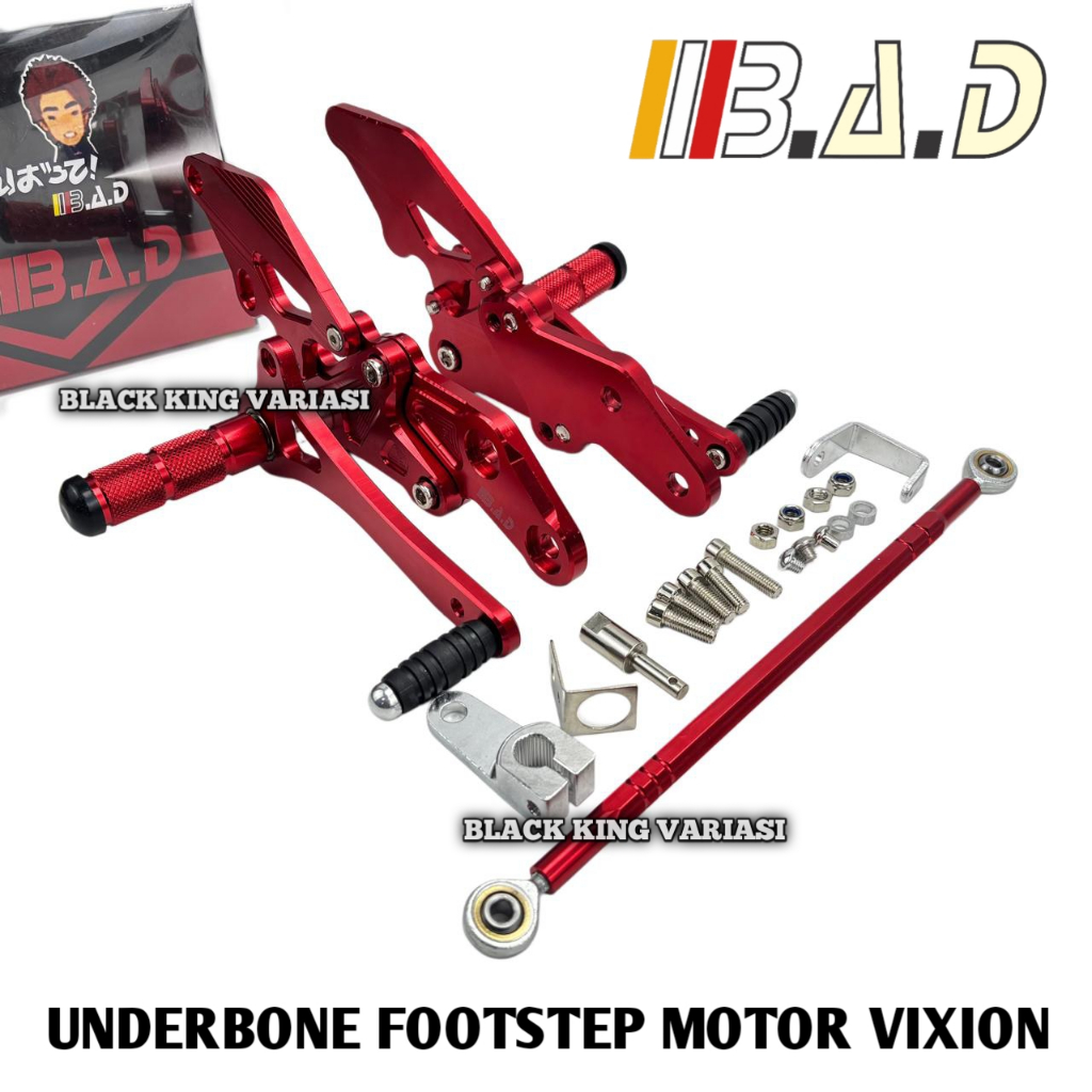 Underbone Footstep Vixion Xabre R15 V1 V2 Underbone Vixion Underbone Footstep Congkel Vixion Step Un