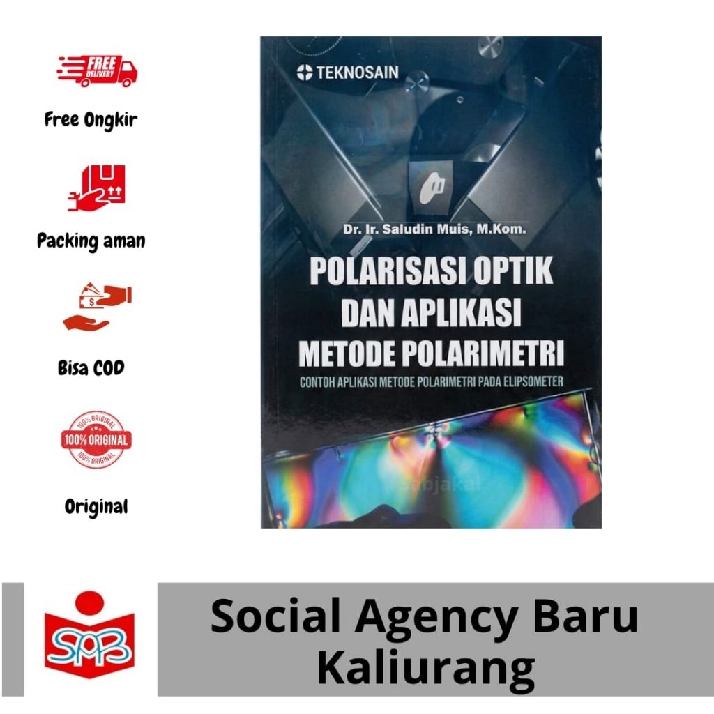 Buku Polarisasi Optik Dan Aplikasi Metode Polarimetri
