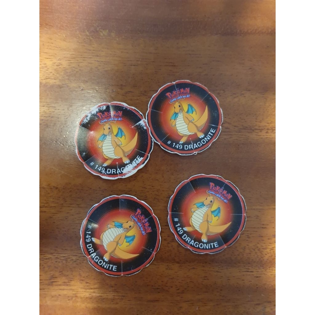 Tazos Smash Pokemon Dragonite
