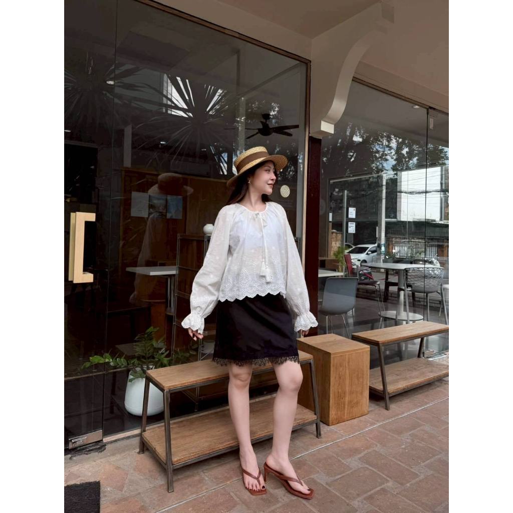 ELYSEES.JKT - READY STOCK BELLACITA-001 ROK PENDEK RENDA BKK