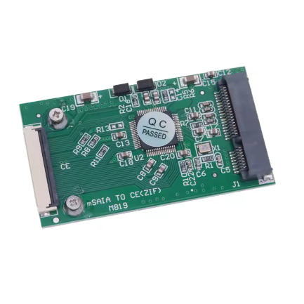 mSATA to CE ZIF Riser Board Adapter Mini SATA mSATA PCIE SSD to 40pin 1.8inch ZIF CE Converter Card 