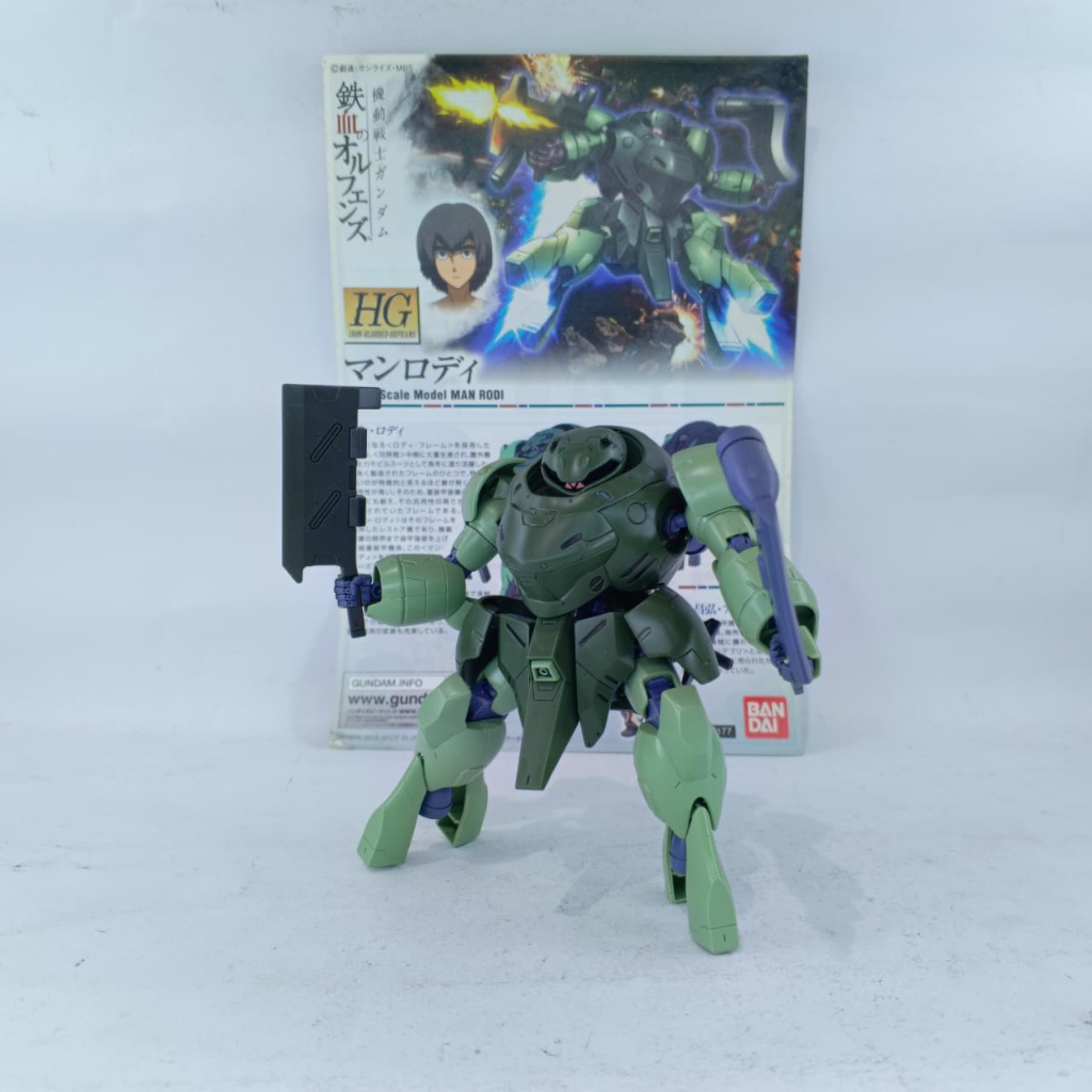 Bandai HGIBO Man Rodi / Model Kit Gundam HG 1/144 2nd Sudah Rakit HS493
