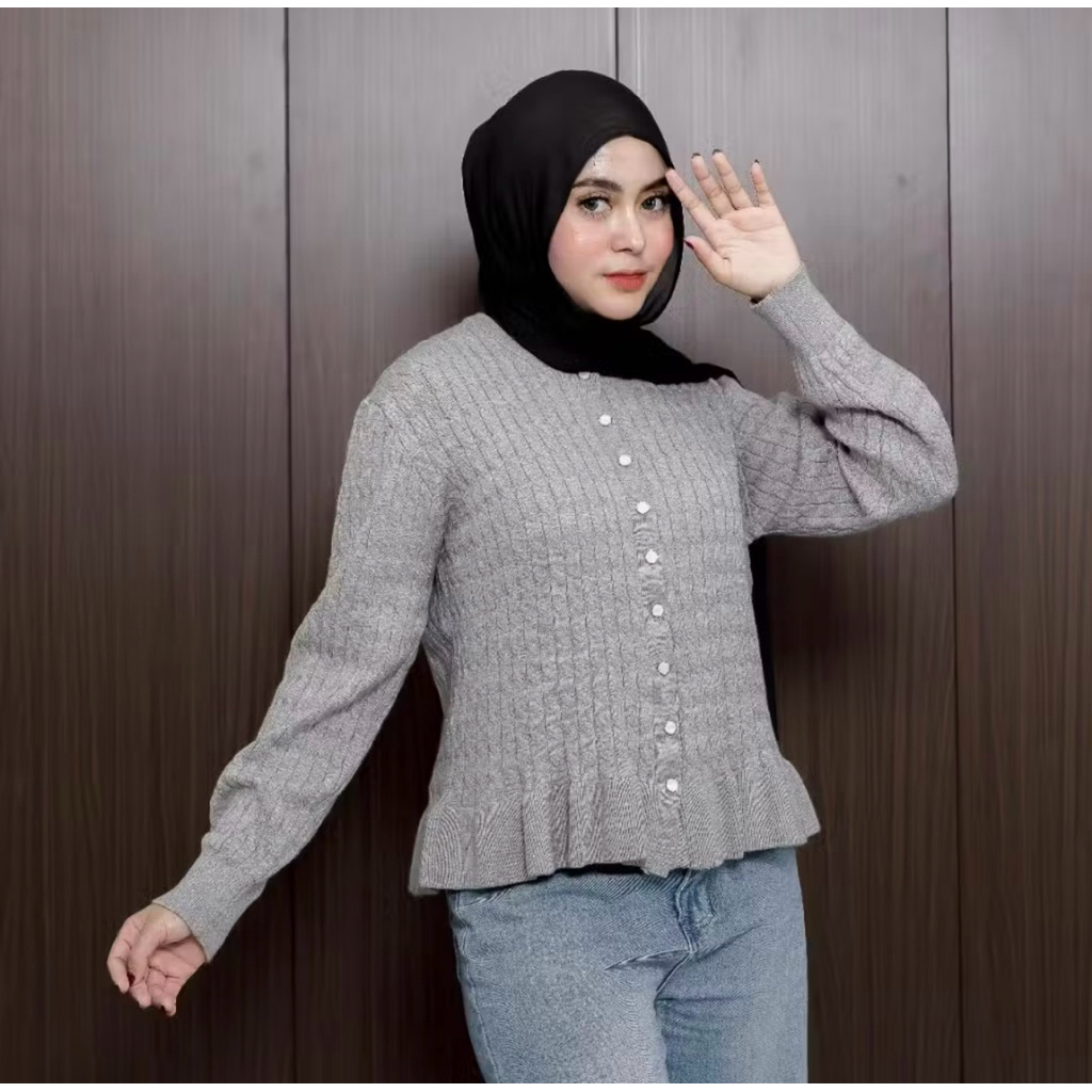 [NEW] DIPPEW - VIERA CABLE CARDI - RAJUT CARDI