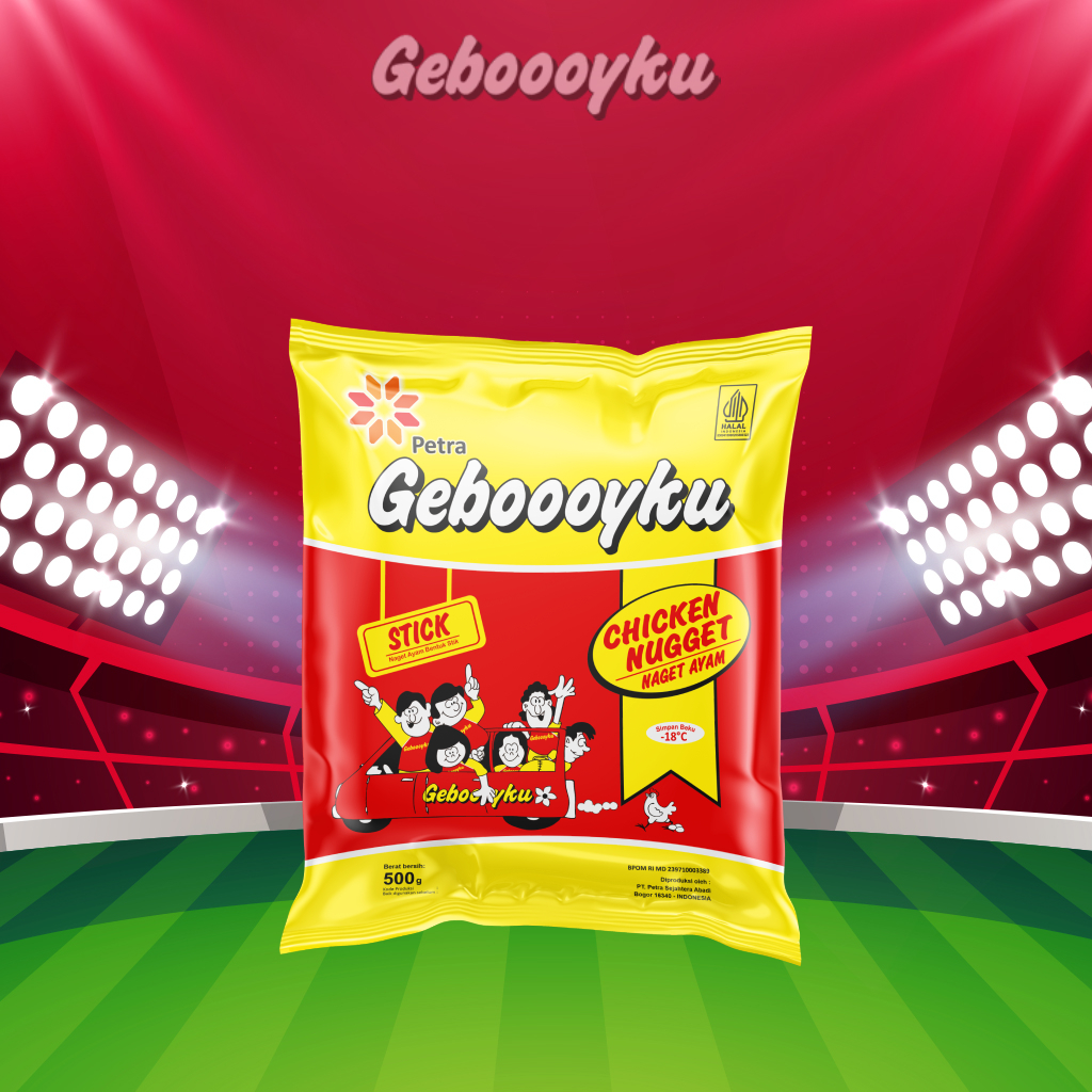 Gebooyku Nugget Ayam Stick 500Gr