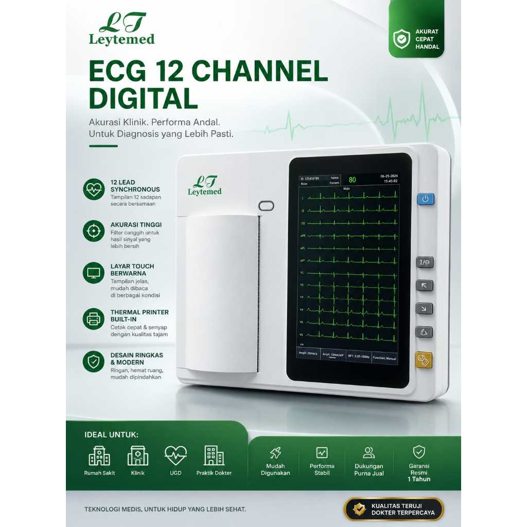 Ecg 3 Channel Interpretasi