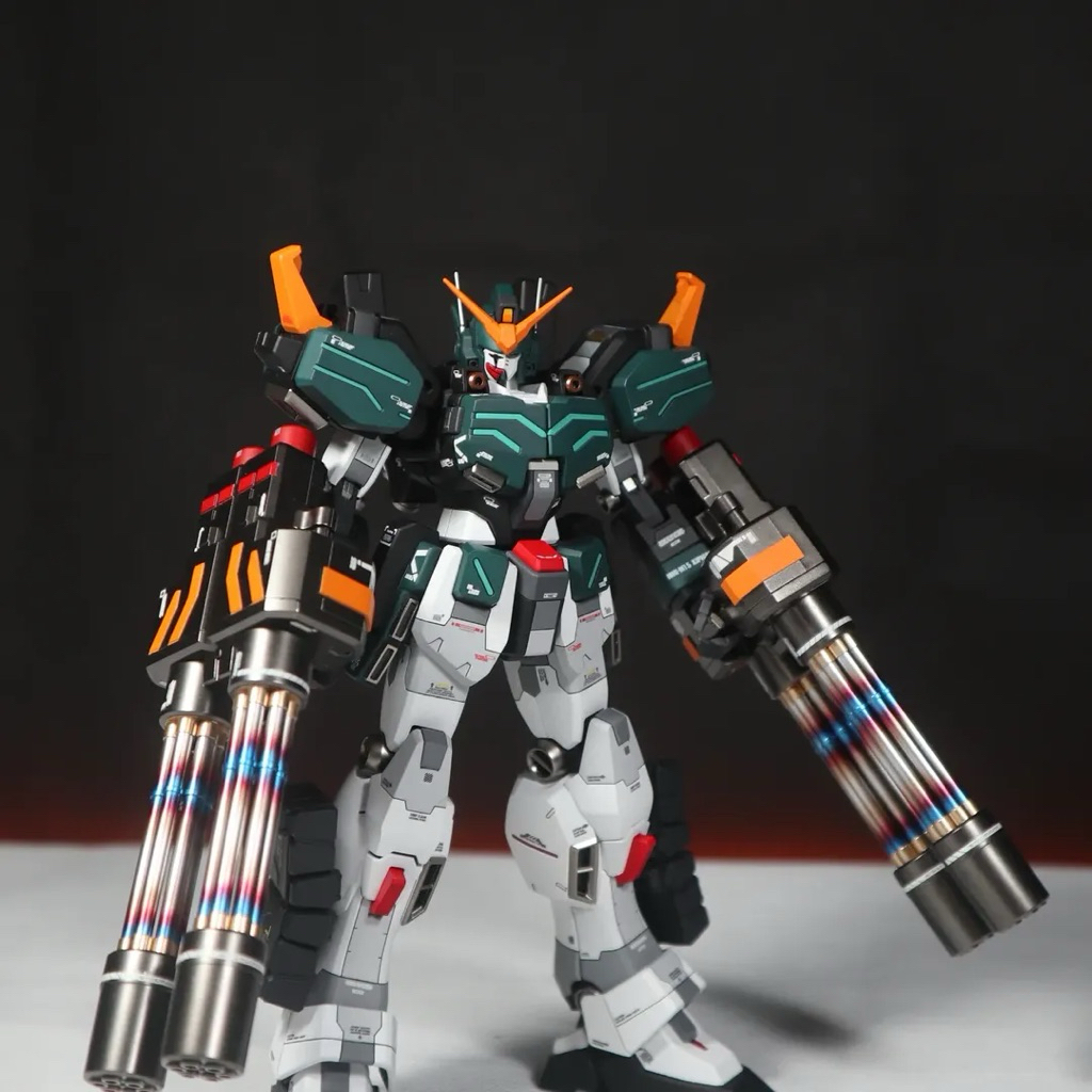 P Bandai MG Heavyarms Custom EW Commwork