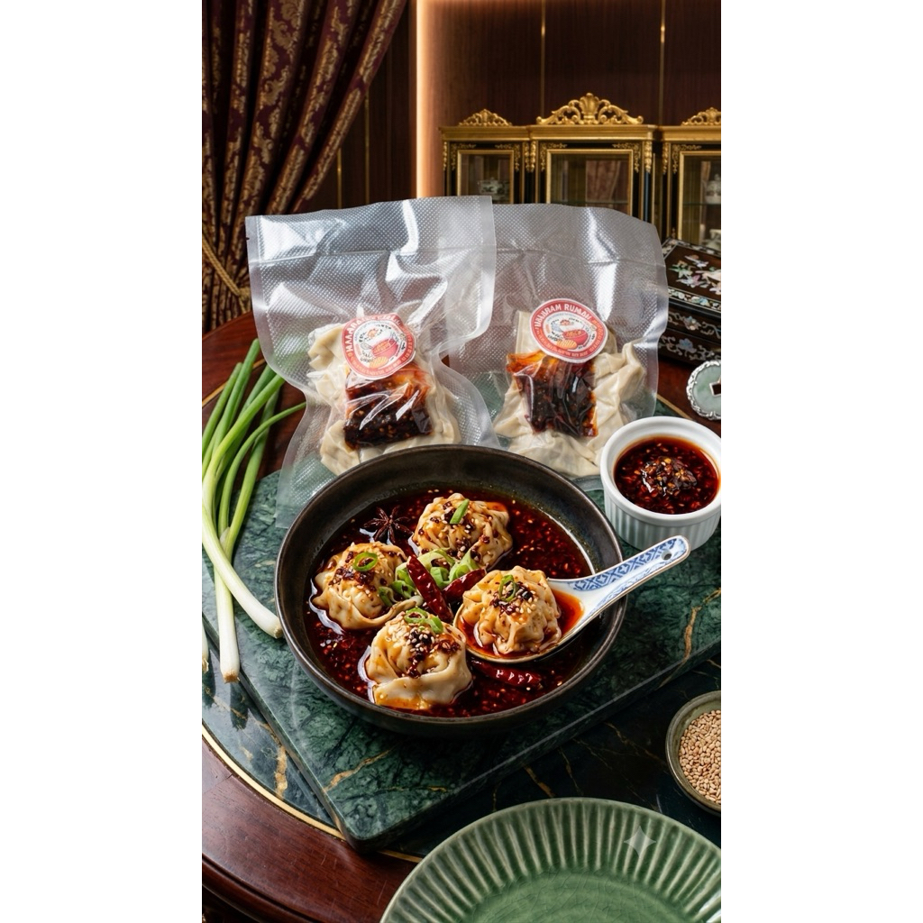 wonton chili oil
