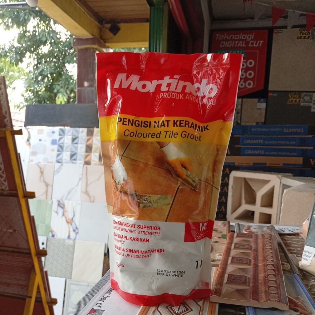 Pengisi nat Keramik/Granit MORTINDO putih