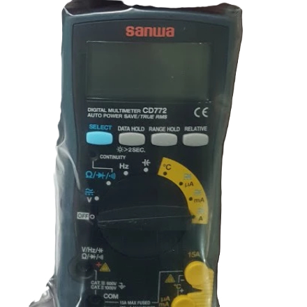 Multimeter Digital Sanwa CD772, Multimeter Digital Sanwa CD772 True RMS 20A