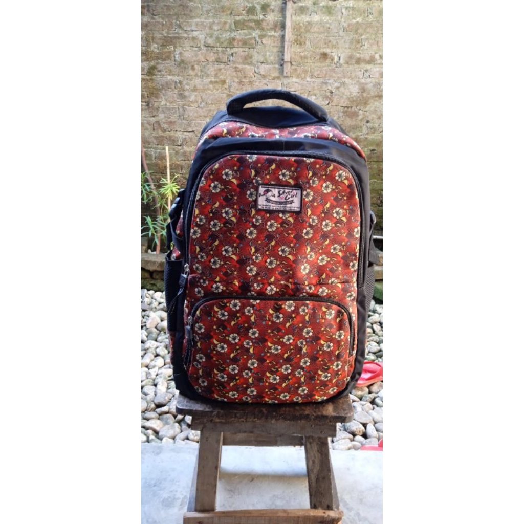 tas gendong silver girl