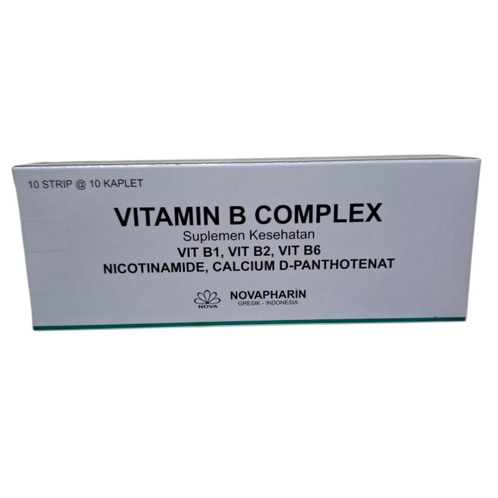 vitamin b complek box 100 tablet nova