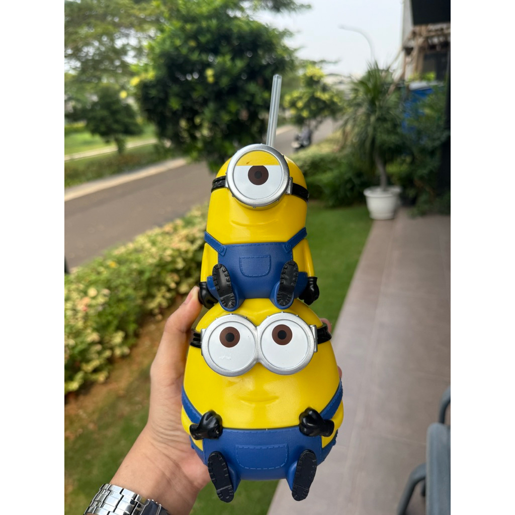( Ready ) Tumbler Botol Minum Minion Rise Of Gru XXI