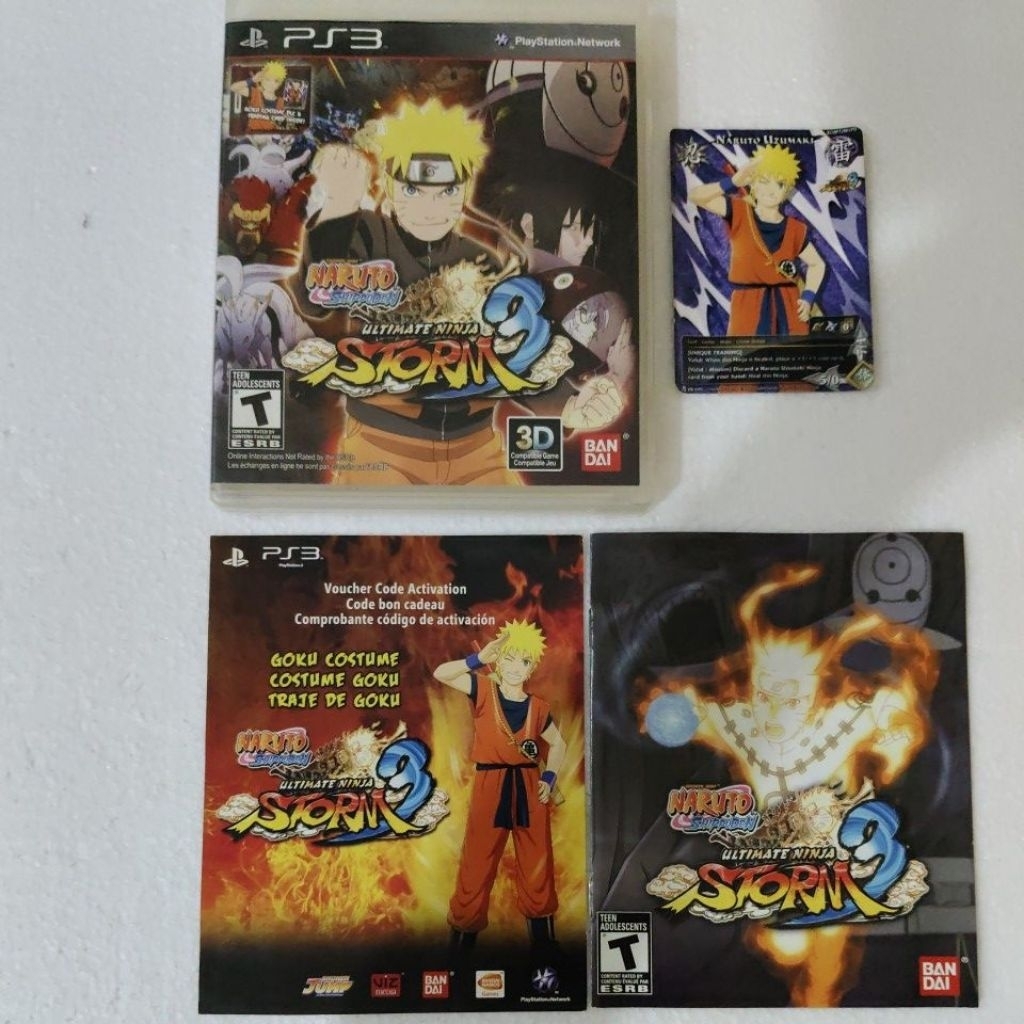 Naruto Shippuden: Ultimate Ninja Storm 3 PS3 Reg US Day 1 Edition