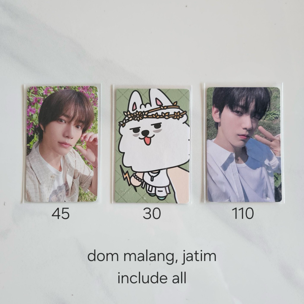 pc txt soobin ppulbatu yongmeong tomorrow x together yizhiyu yzy ld lucky draw together