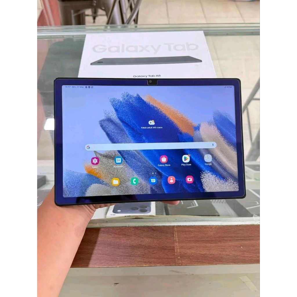 Samsung galaxy tab a8 UI 6.1Versi Android 14 second original resmi bergaransi