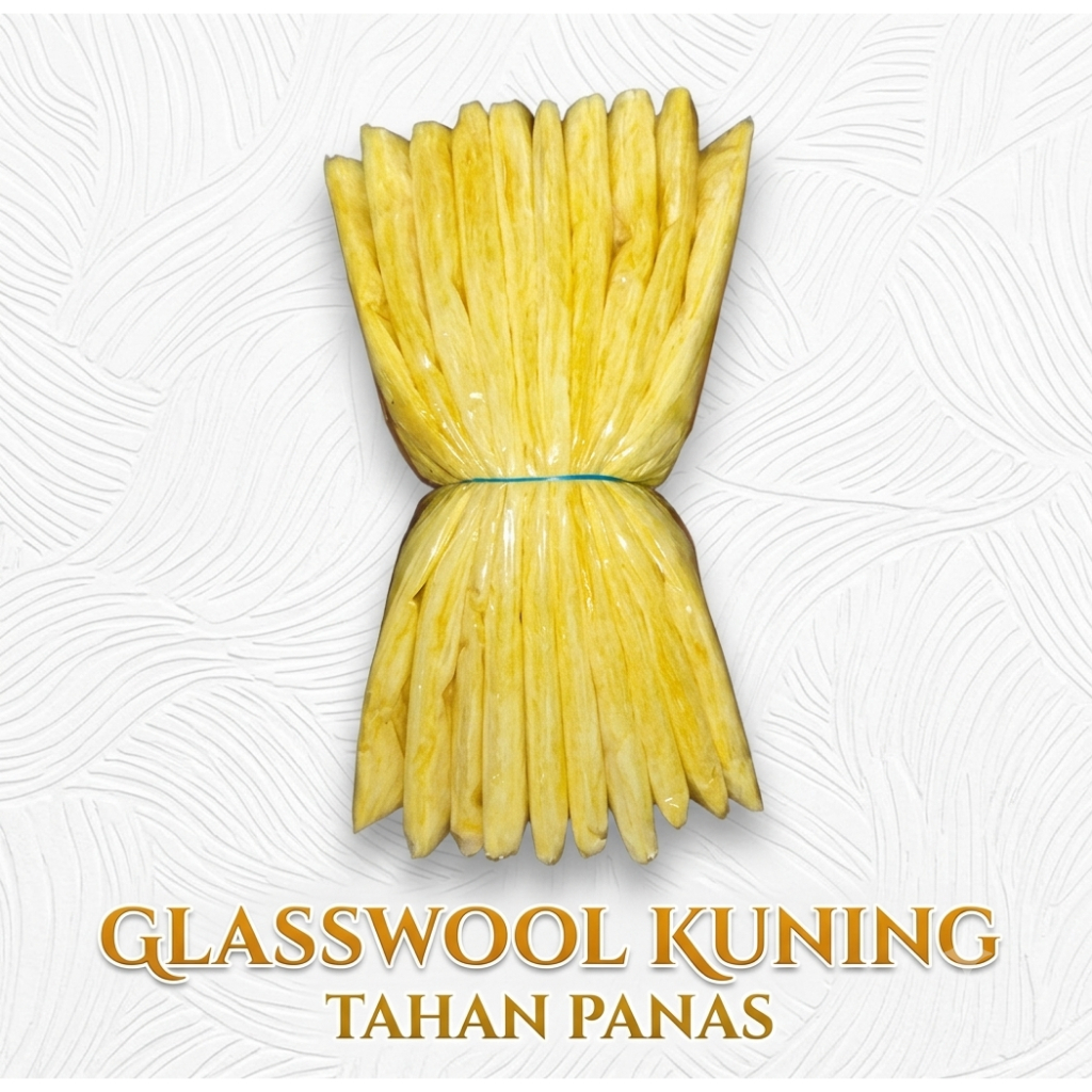 Glasswool Gasbul knalpot Racing Tahan Peredam Knalpot Racing