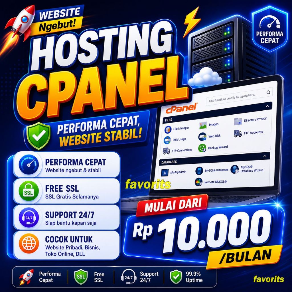 Hosting Cpanel - Web Hosting + Cpanel