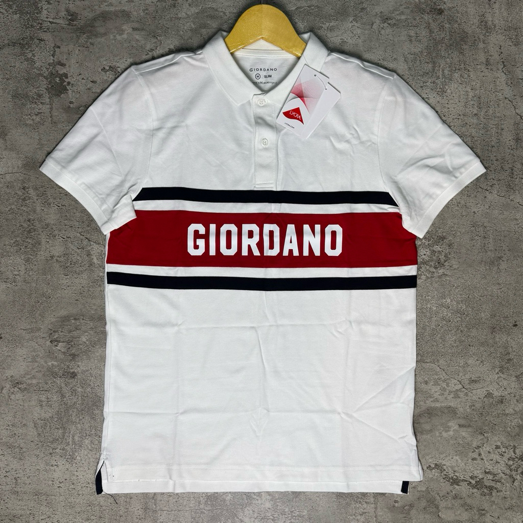 POLO SHIRT GIORDANO SLIM FIT / ORI NEW