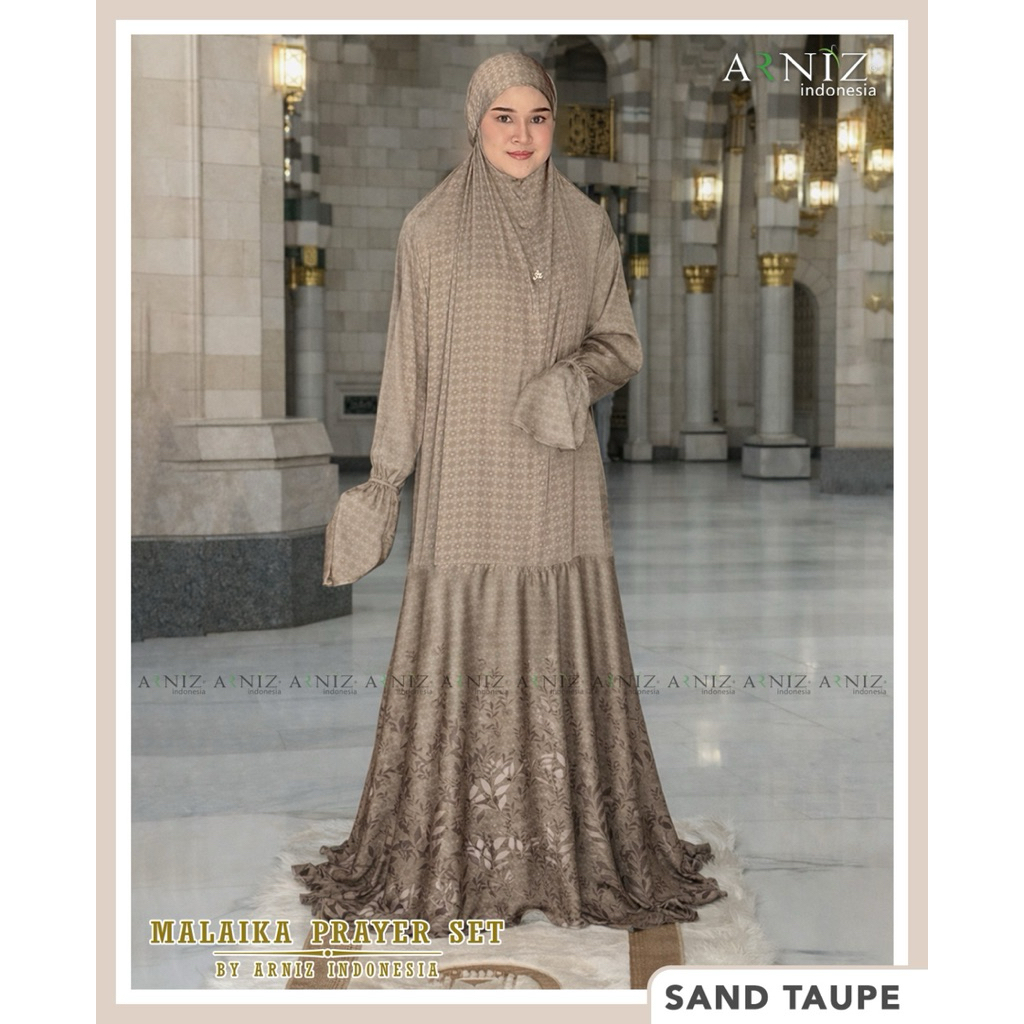 Malaika Mukena Terusan Edisi Lebaran 2026 By Arniz Collection Terbaru