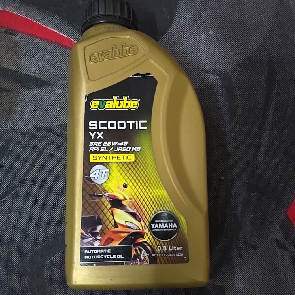 OLI EVALUBE SCOOTIC YX 800 ML 20W -40