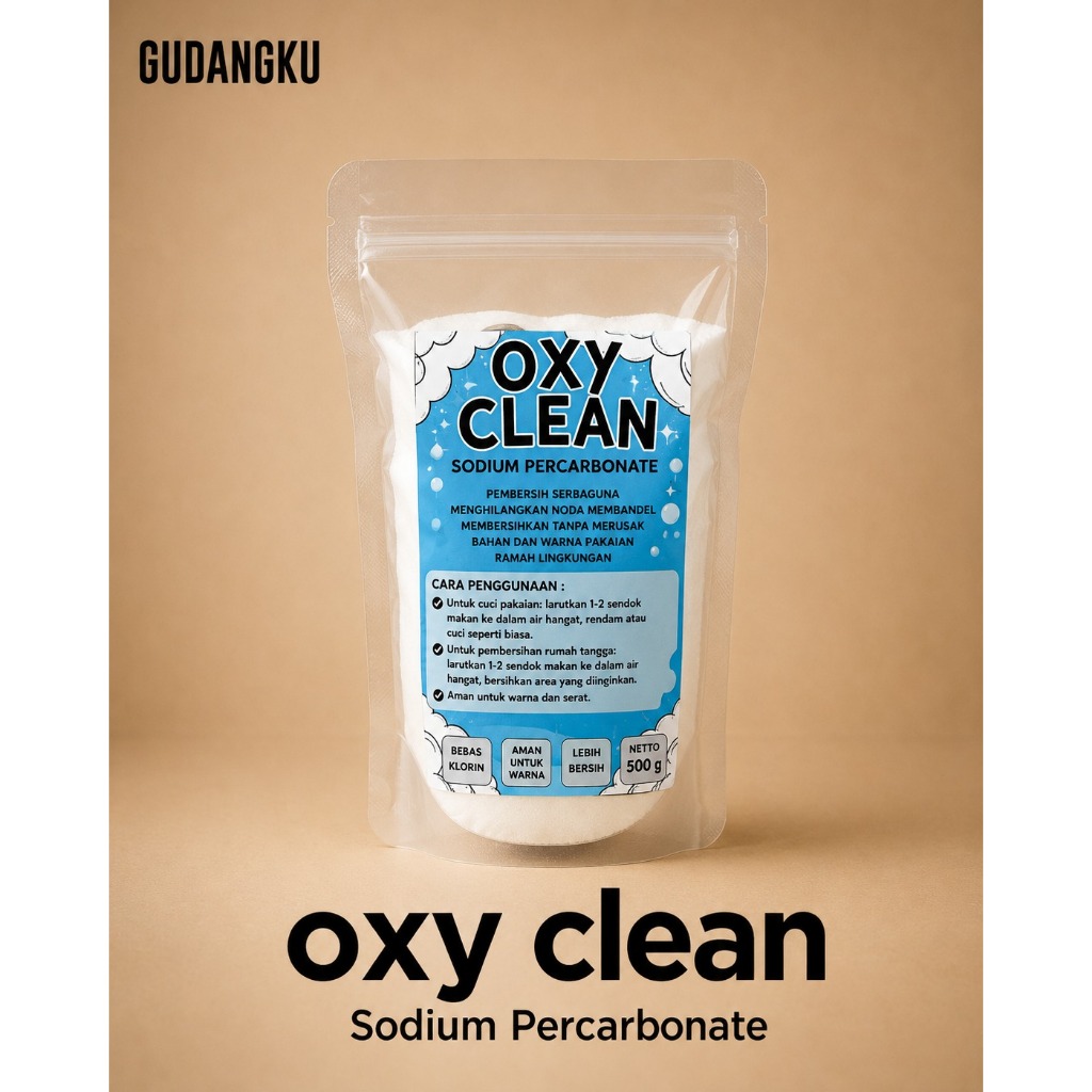 Oxy Powder oxy clean serbuk ajaib /Sodium Percarbonat Penghilang Noda