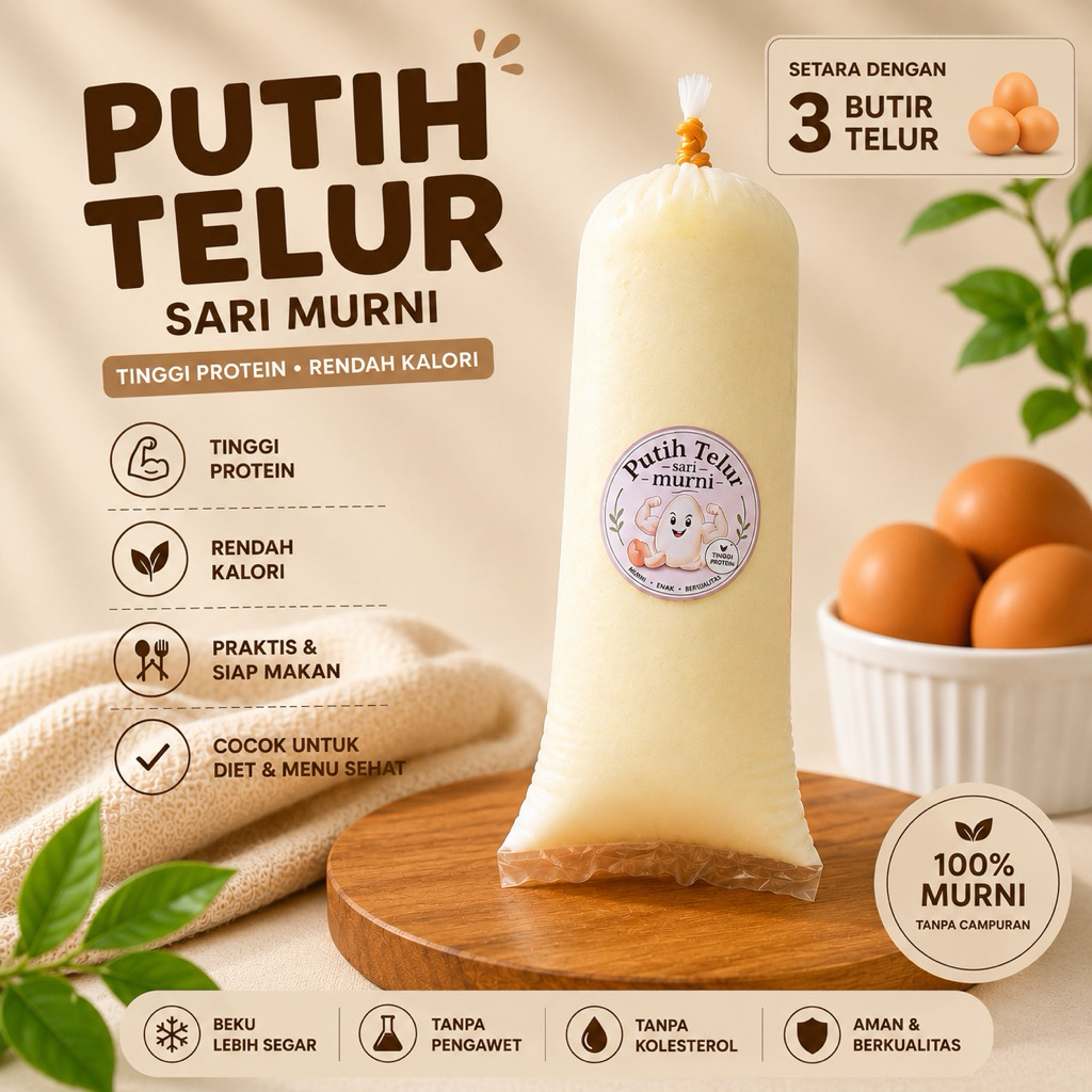 Putih Telur Matang