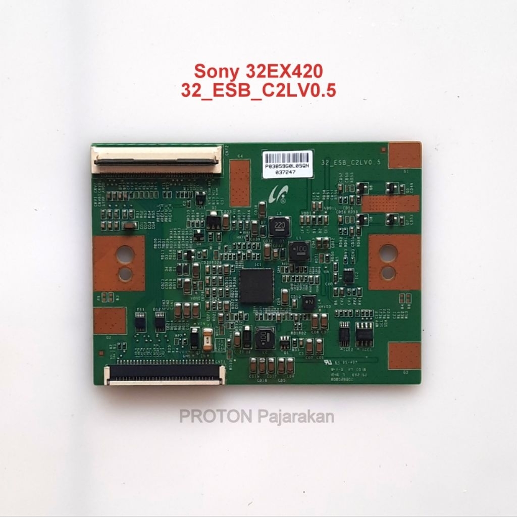 Tikon layar LED TV Sony Bravia KDL-32EX420 KDL 32EX420 Tcon Display 32 ESB C2LV0.5 LCD panel Timing 