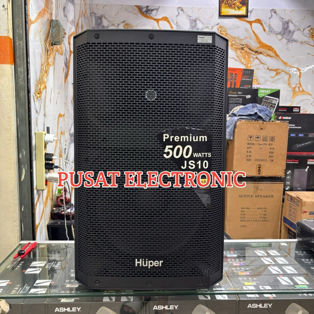 Speaker Aktif Huper Js10 Original Speaker 15inch 500Watt Huper Js10