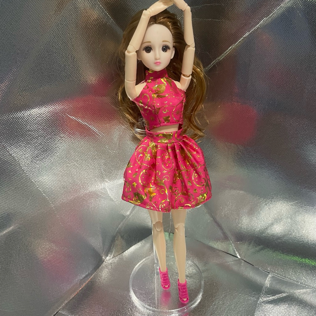 Baju Boneka Barbie/Setelan set Baju Barbie/Baju Barbie Handmade/Baju Barbie Murah