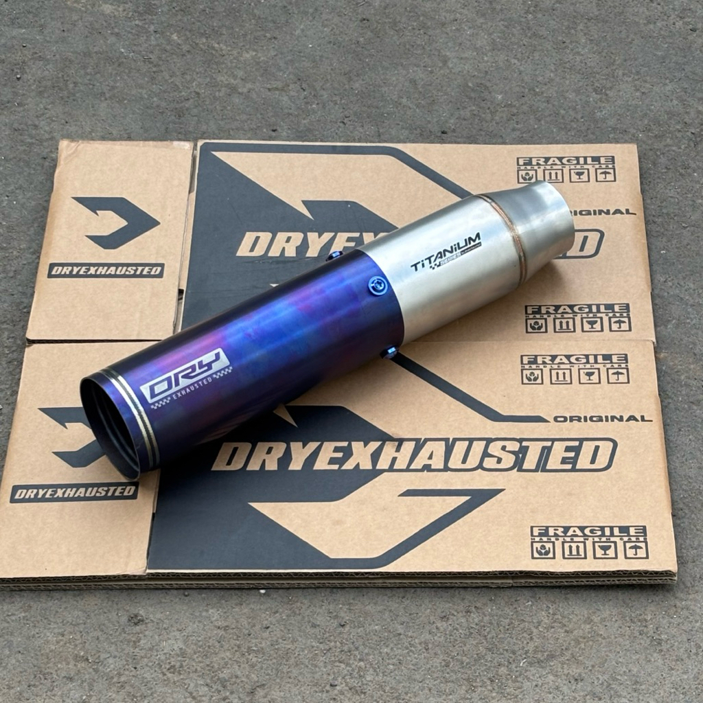 Tailpipe Titanium Diesel Original DRYEXHAUSTED