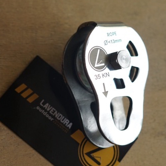 Pulley single 3 ton stainless no tandem petzl camp ascender descender karmantel beal dmm barsholl