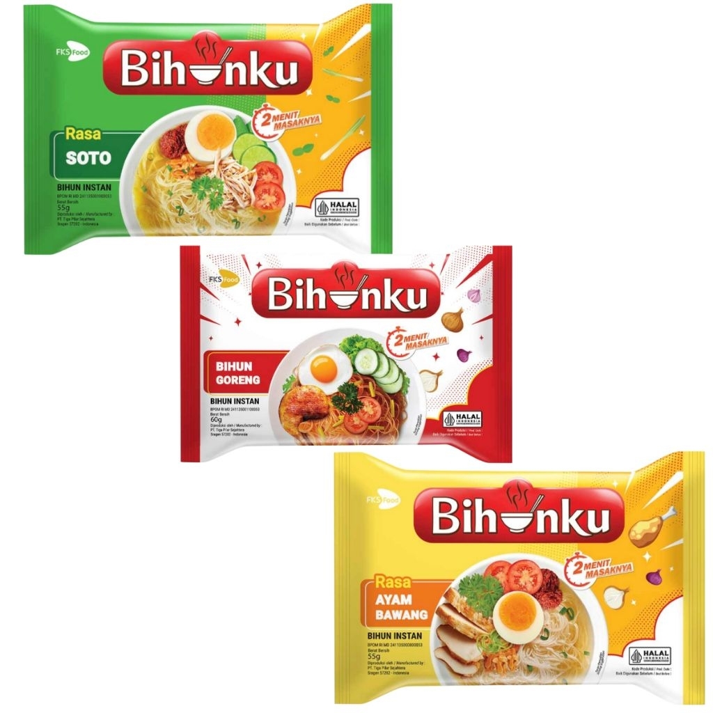 BIHUNKU Bihun Instant | Bihun Soto | Bihun Goreng | Bihun Ayan Bawang